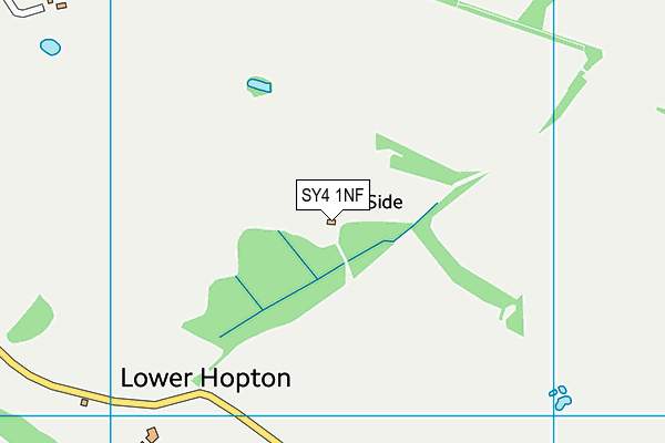 SY4 1NF map - OS VectorMap District (Ordnance Survey)