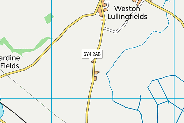 SY4 2AB map - OS VectorMap District (Ordnance Survey)