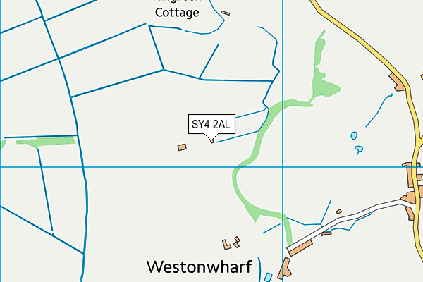 SY4 2AL map - OS VectorMap District (Ordnance Survey)