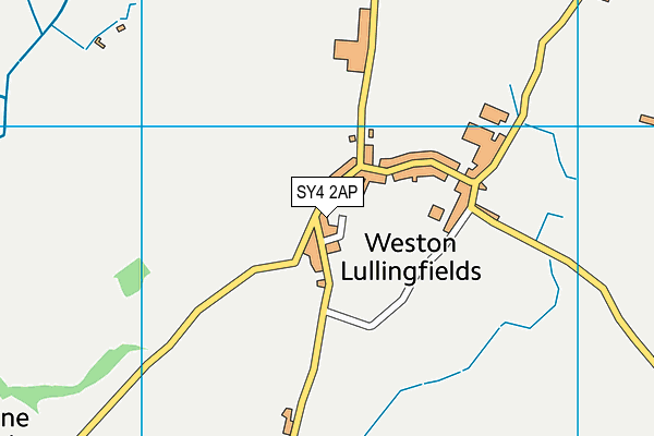 SY4 2AP map - OS VectorMap District (Ordnance Survey)