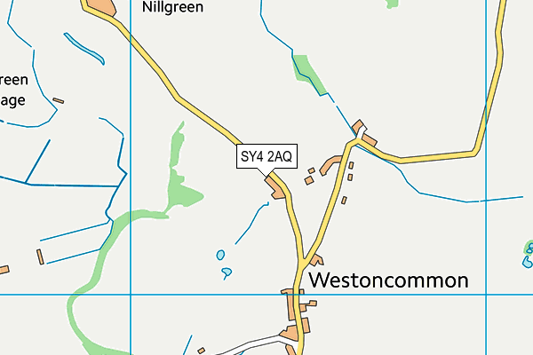 SY4 2AQ map - OS VectorMap District (Ordnance Survey)