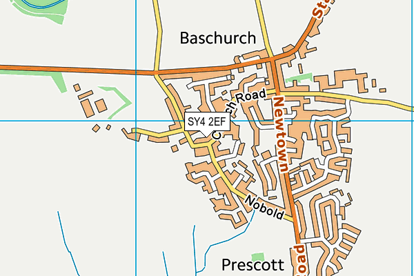 Map of CHURCH ROAD GARAGE (BASCHURCH) LTD at district scale