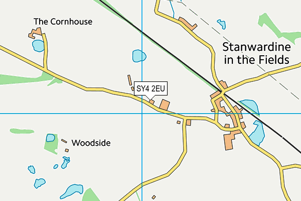 SY4 2EU map - OS VectorMap District (Ordnance Survey)