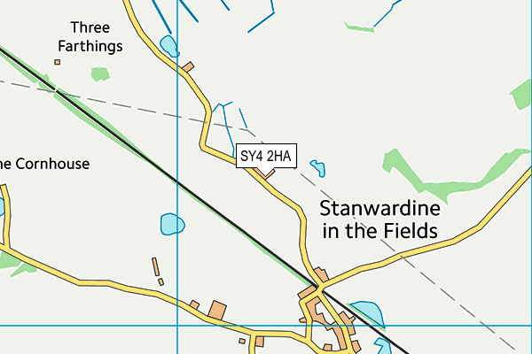 SY4 2HA map - OS VectorMap District (Ordnance Survey)