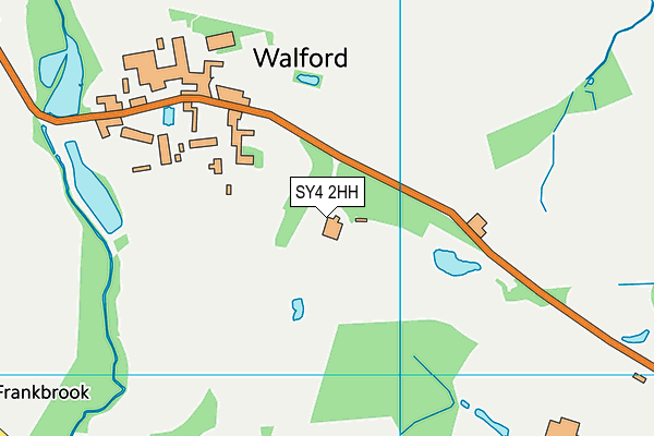 SY4 2HH map - OS VectorMap District (Ordnance Survey)