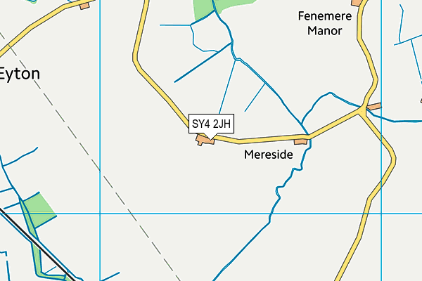 SY4 2JH map - OS VectorMap District (Ordnance Survey)