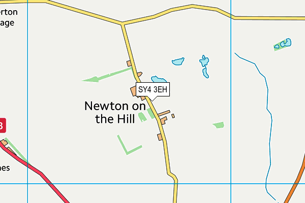 SY4 3EH map - OS VectorMap District (Ordnance Survey)