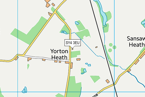 SY4 3EU map - OS VectorMap District (Ordnance Survey)