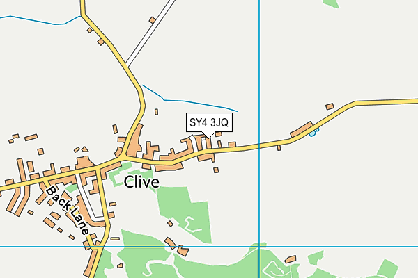 SY4 3JQ map - OS VectorMap District (Ordnance Survey)
