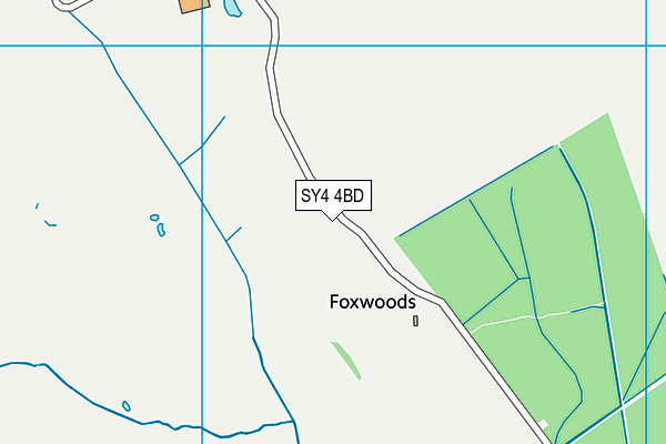 SY4 4BD map - OS VectorMap District (Ordnance Survey)
