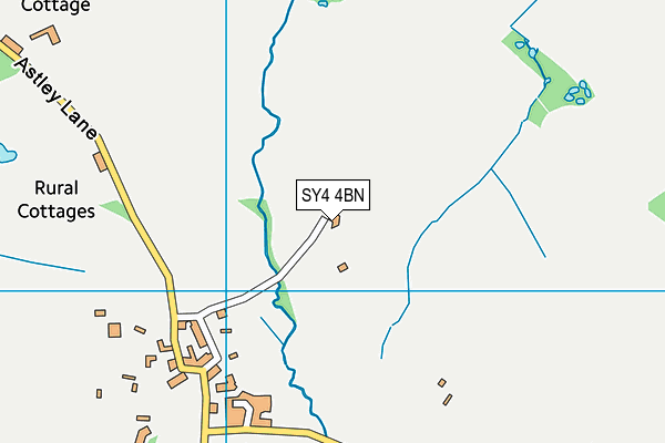 SY4 4BN map - OS VectorMap District (Ordnance Survey)