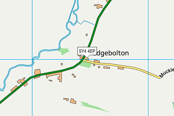 SY4 4EP map - OS VectorMap District (Ordnance Survey)