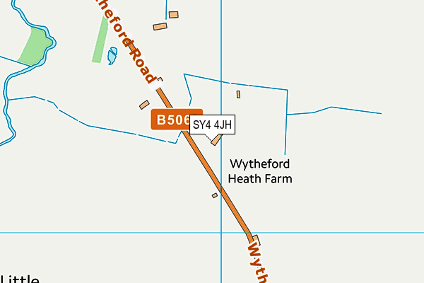 SY4 4JH map - OS VectorMap District (Ordnance Survey)