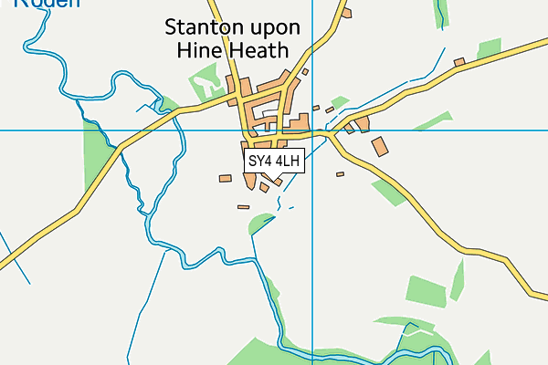 SY4 4LH map - OS VectorMap District (Ordnance Survey)