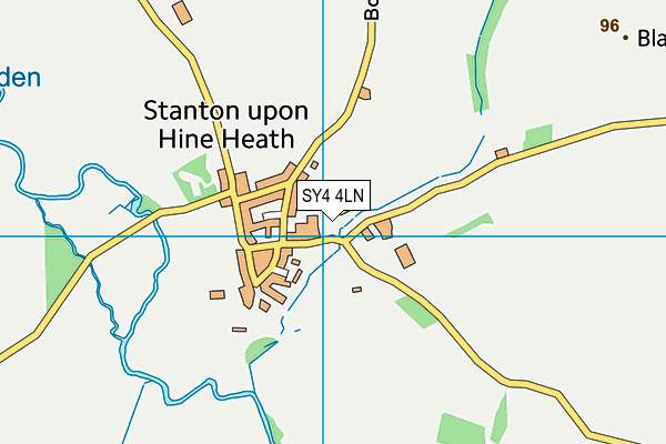SY4 4LN map - OS VectorMap District (Ordnance Survey)