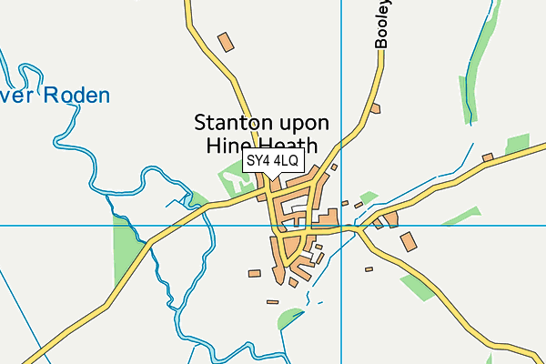 SY4 4LQ map - OS VectorMap District (Ordnance Survey)