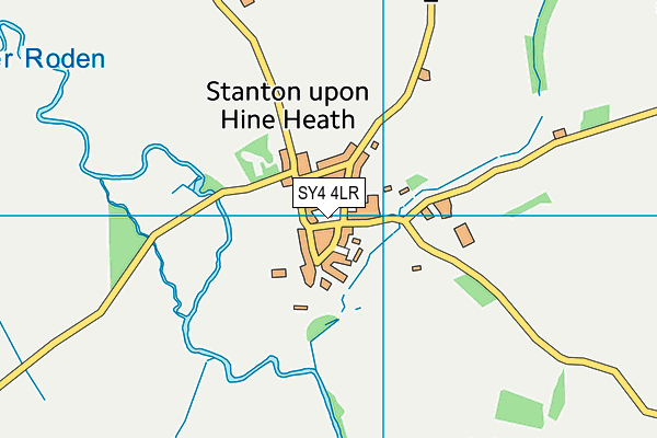 SY4 4LR map - OS VectorMap District (Ordnance Survey)