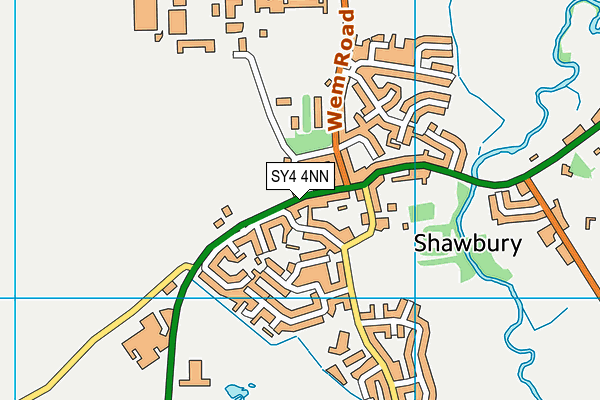 SY4 4NN map - OS VectorMap District (Ordnance Survey)