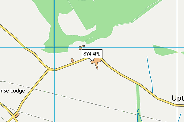 SY4 4PL map - OS VectorMap District (Ordnance Survey)