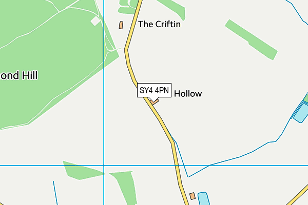 SY4 4PN map - OS VectorMap District (Ordnance Survey)