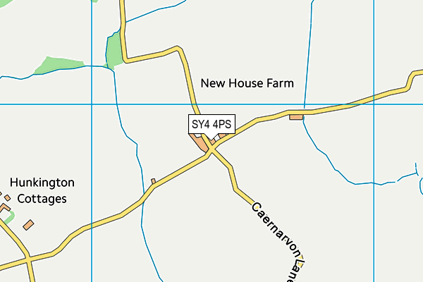 SY4 4PS map - OS VectorMap District (Ordnance Survey)