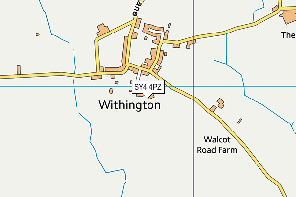 SY4 4PZ map - OS VectorMap District (Ordnance Survey)