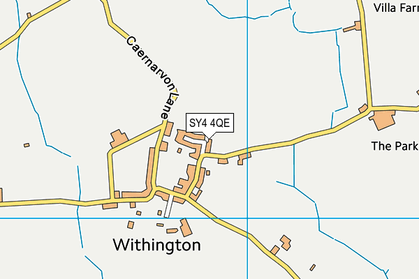 SY4 4QE map - OS VectorMap District (Ordnance Survey)