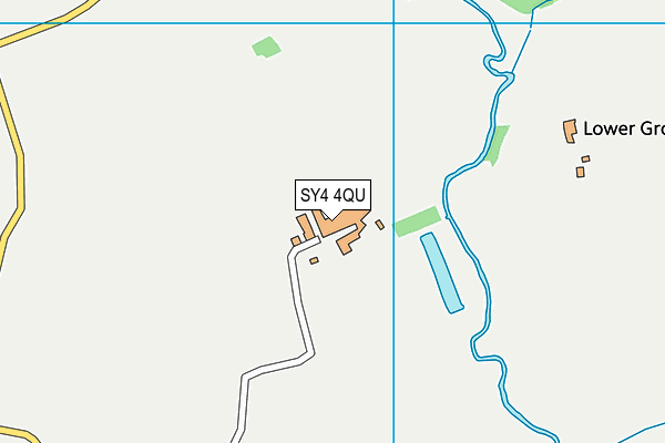 SY4 4QU map - OS VectorMap District (Ordnance Survey)