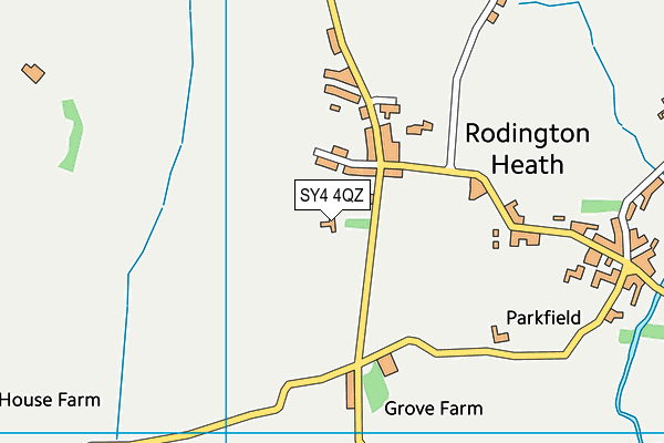 SY4 4QZ map - OS VectorMap District (Ordnance Survey)