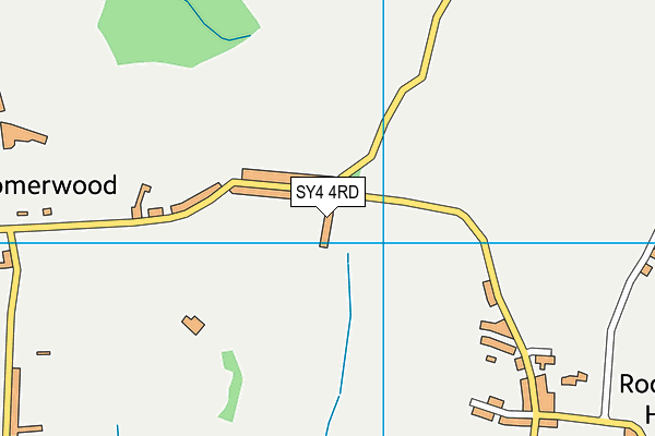 SY4 4RD map - OS VectorMap District (Ordnance Survey)
