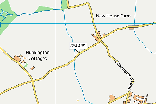 SY4 4RS map - OS VectorMap District (Ordnance Survey)