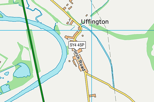 SY4 4SP map - OS VectorMap District (Ordnance Survey)