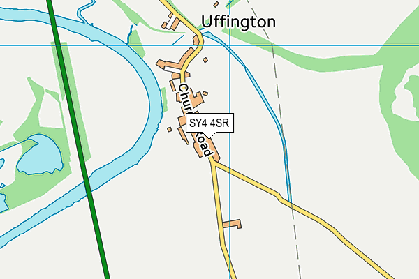 SY4 4SR map - OS VectorMap District (Ordnance Survey)