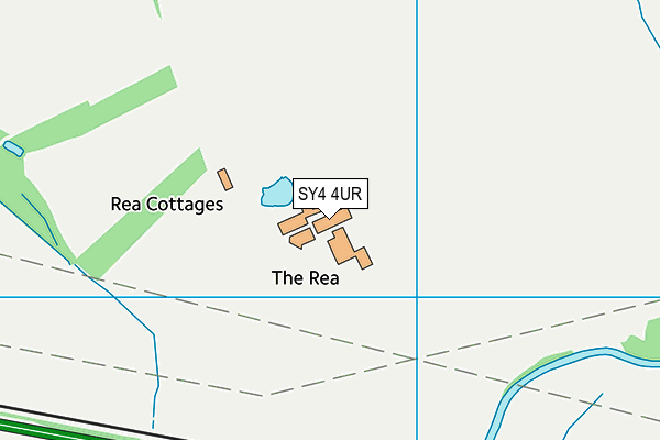 SY4 4UR map - OS VectorMap District (Ordnance Survey)