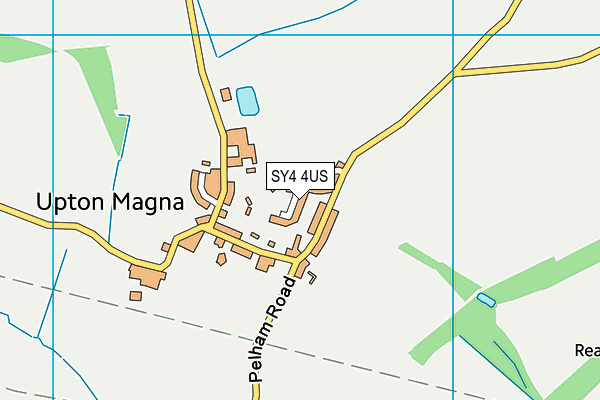SY4 4US map - OS VectorMap District (Ordnance Survey)