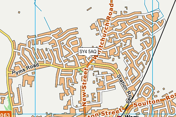 Map of A R DONALDSON LTD at district scale