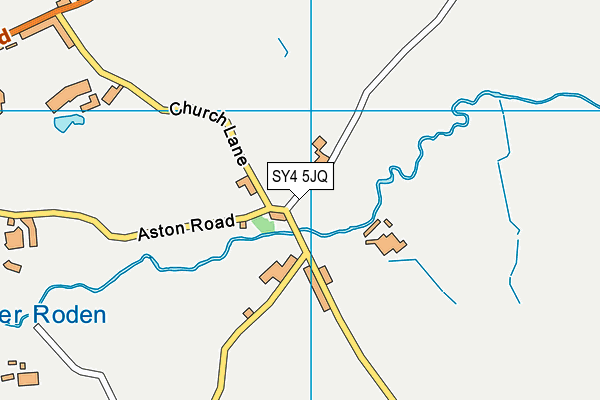 SY4 5JQ map - OS VectorMap District (Ordnance Survey)