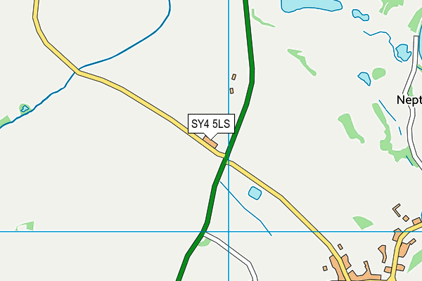 SY4 5LS map - OS VectorMap District (Ordnance Survey)