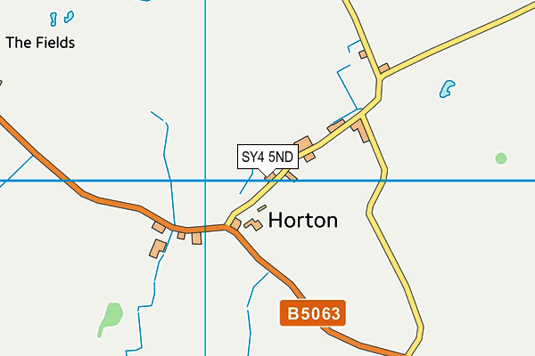 SY4 5ND map - OS VectorMap District (Ordnance Survey)