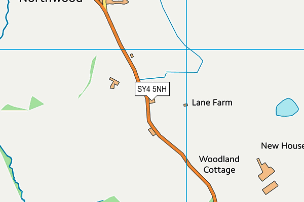 SY4 5NH map - OS VectorMap District (Ordnance Survey)