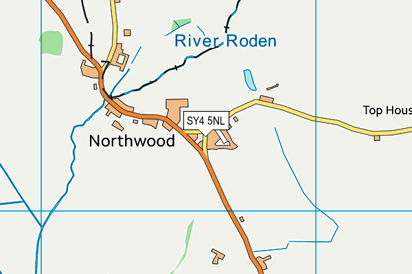 SY4 5NL map - OS VectorMap District (Ordnance Survey)