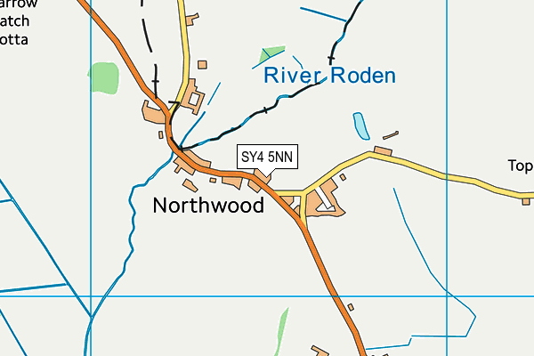 SY4 5NN map - OS VectorMap District (Ordnance Survey)