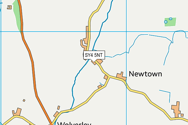 SY4 5NT map - OS VectorMap District (Ordnance Survey)