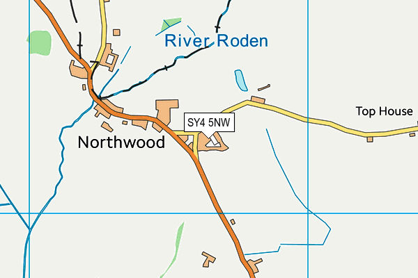 SY4 5NW map - OS VectorMap District (Ordnance Survey)