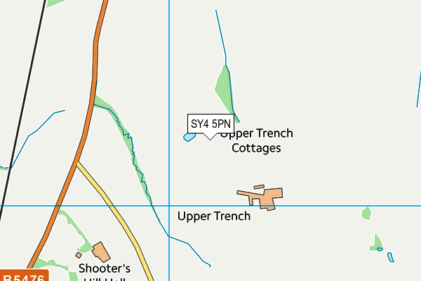 SY4 5PN map - OS VectorMap District (Ordnance Survey)