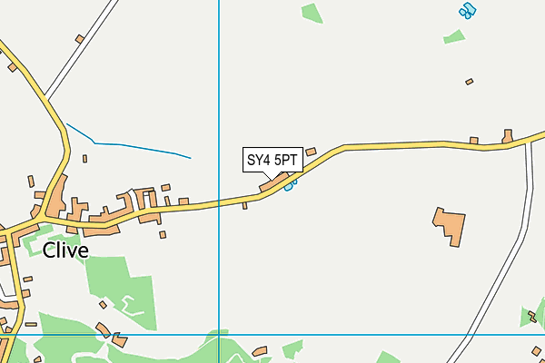 SY4 5PT map - OS VectorMap District (Ordnance Survey)