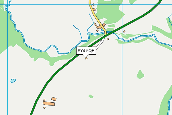 SY4 5QF map - OS VectorMap District (Ordnance Survey)