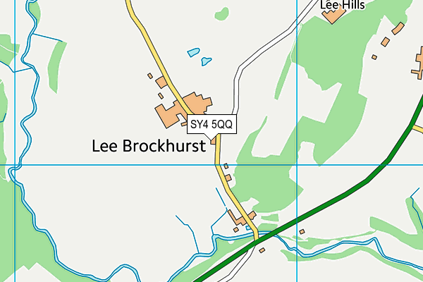 SY4 5QQ map - OS VectorMap District (Ordnance Survey)