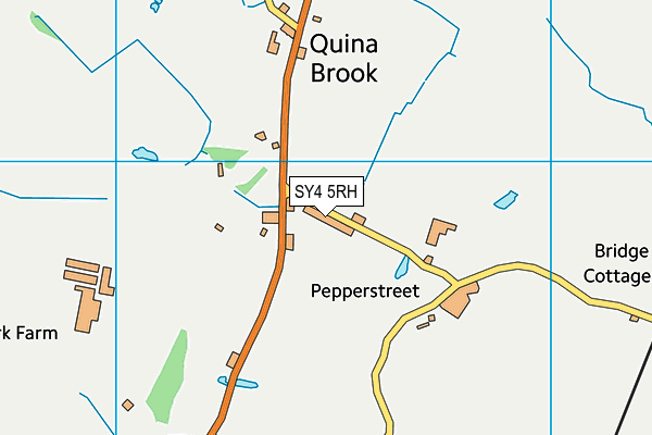 SY4 5RH map - OS VectorMap District (Ordnance Survey)
