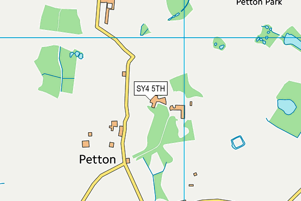 SY4 5TH map - OS VectorMap District (Ordnance Survey)